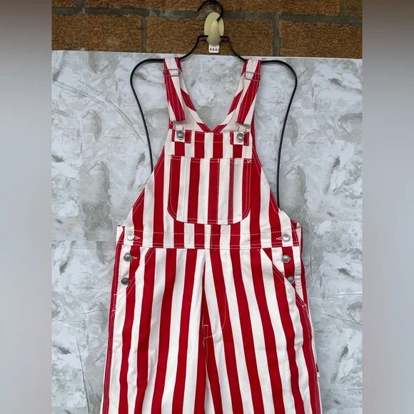 LISA SAYS GAH Lucy Overall - Pomodoro Stripe size S/XS - Picture 8 of 17